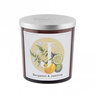 Ароматическая свеча Bergamot & Jasmine (Бергамот и Жасмин) 350 гр, Италия